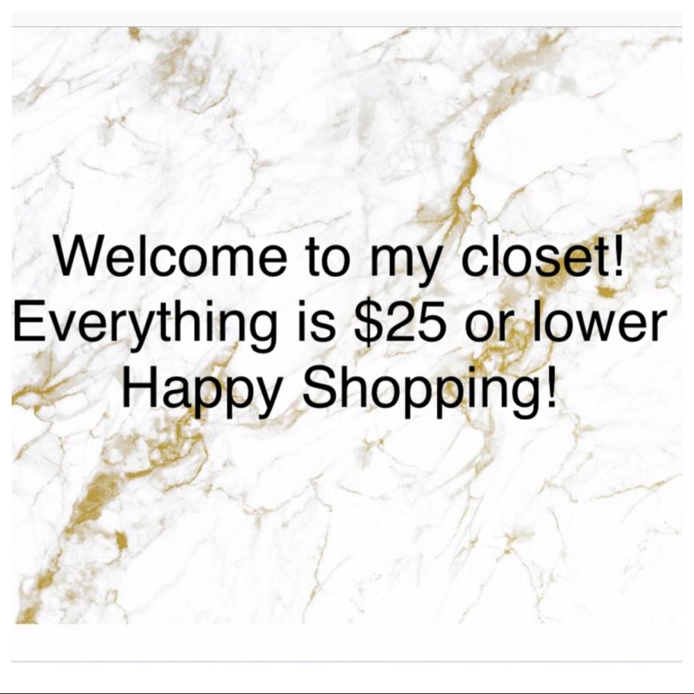 Welcome to my closet !